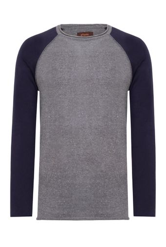 Trico-Raglan-Bico-Cinza