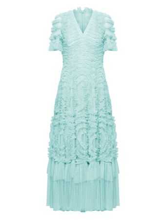 Vestido-Tule-Verde