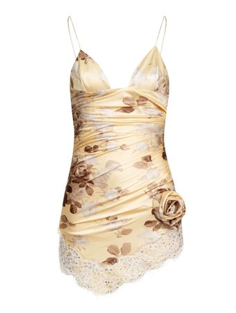 Vestido-Curto-Silk-Satin-Floral