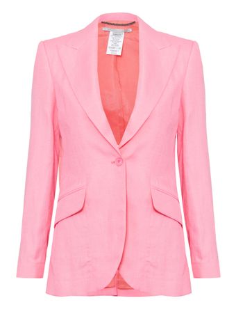 Blazer-One-Button-Rosa