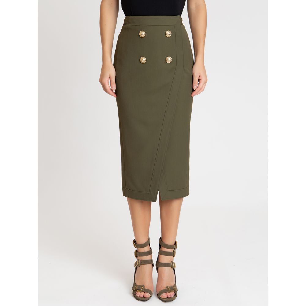 saia transpassada preta