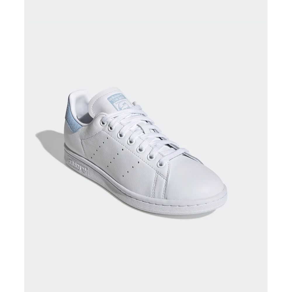 stan smith branco e azul