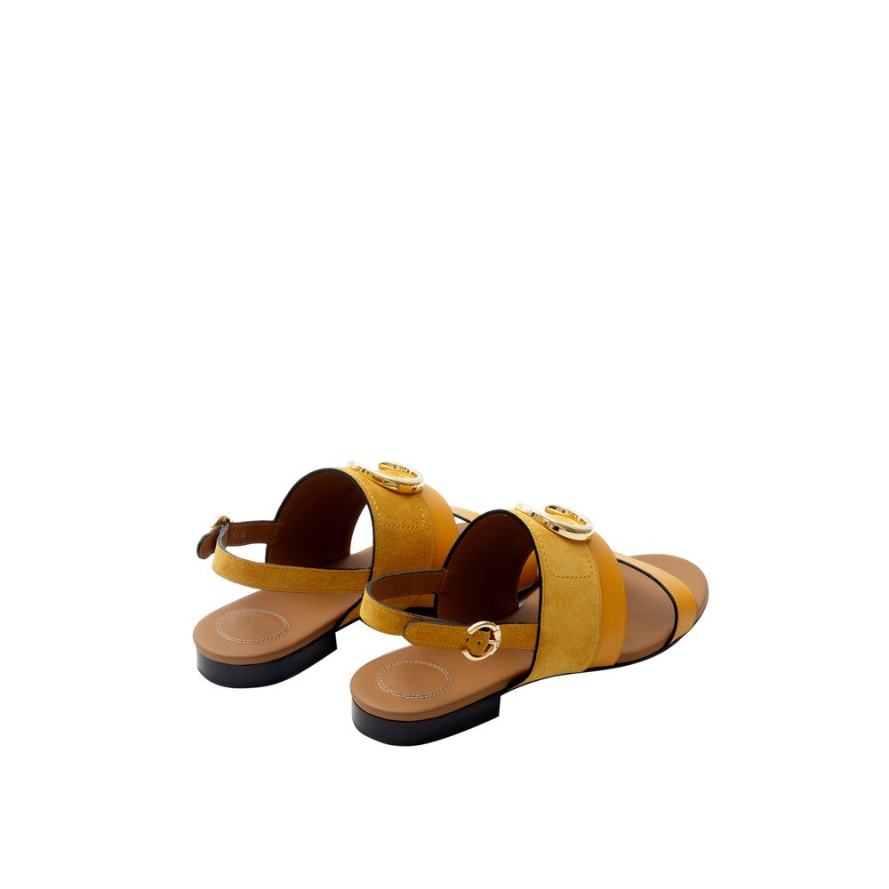 sandalia yellow