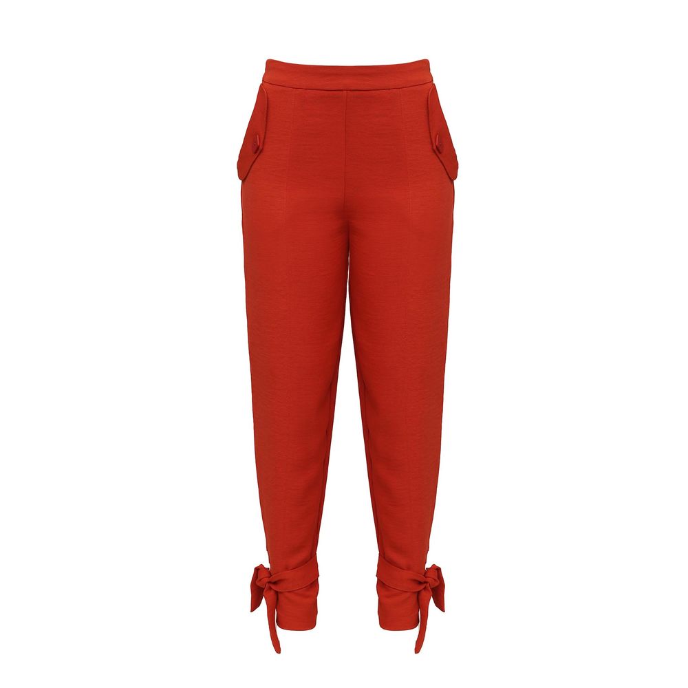 calça jogger laranja