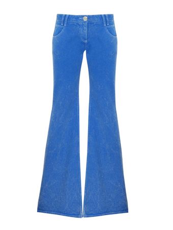 CALCA-LOW-RISE-ACID-WASH-FLARED-JEANS-BLUE-WHITE