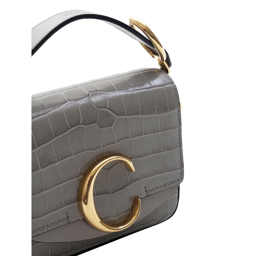 chloe c mini crossbody bolsa